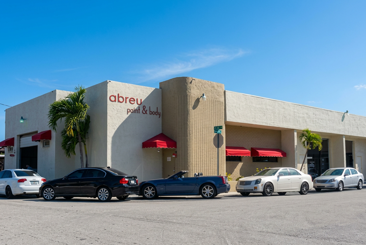 Abreu Paint & Body Shop family-owned Miami shop